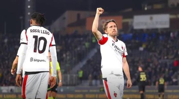 Lão tướng Modric giúp Milan giành 3 điểm trọn vẹn.