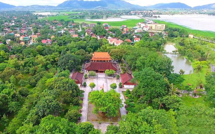 Khu Di tích Quốc gia đặc biệt Kim Liên. Ảnh: Sách Nguyễn