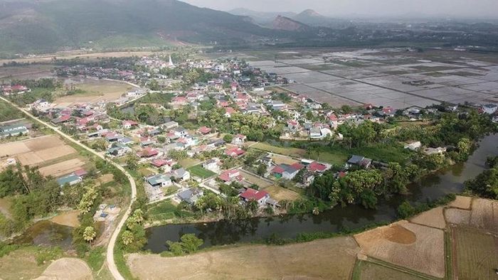 Diện mạo thôn Hoành Sơn, xã Các Sơn những ngày cận Tết Nguyên đán Bính Ngọ.