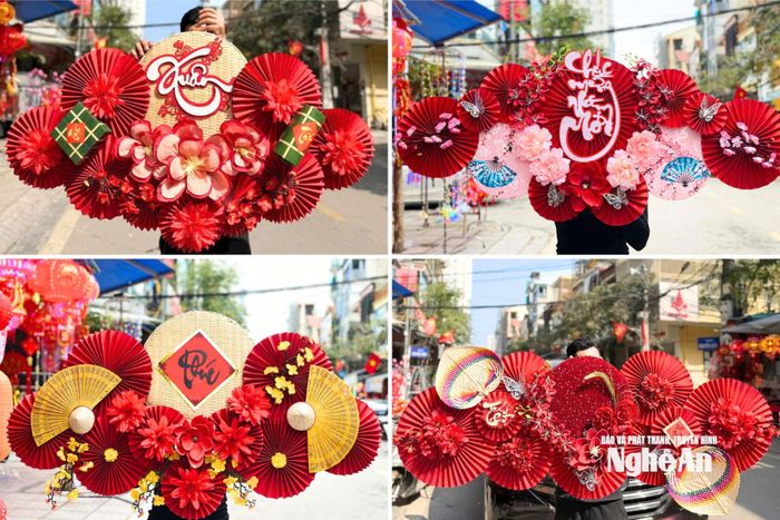 Không chỉ để trang trí dịp Tết, những set đồ trang trí còn mang đến nhiều thông điệp ý nghĩa. Ảnh: NVCC