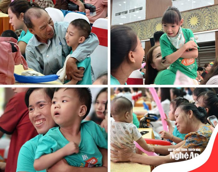 Chị Lan Anh mong xã hội và mọi người sẽ có cái nhìn đồng cảm, chia sẻ, hỗ trợ nhiều hơn đối với những gia đình có trẻ bại não. Ảnh: Diệp Thanh