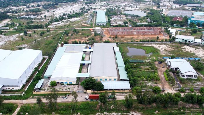 Xã Thăng Bình đang ưu tiên lấp đầy cụm công nghiệp Hà Lam - Chợ Được (thuộc xã Thăng Bình). Ảnh: HỒ QUÂN