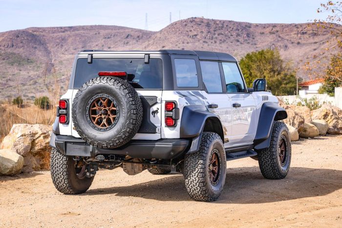 Ford Bronco thế hệ thứ sáu được hồi sinh từ năm 2021 với phong cách retro. Cùng với Bronco Sport, cả 2 mẫu SUV này đều mang huy hiệu "con ngựa bất kham" (bucking horse) tại cửa khoang hành lý phía sau, vô lăng...