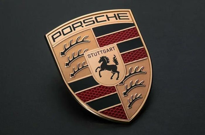 Logo Porsche. Ảnh: X/@autocar