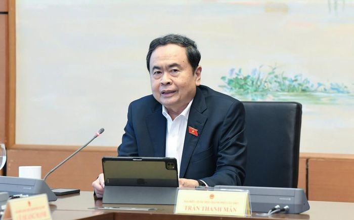 Chủ tịch Quốc hội Trần Thanh Mẫn.