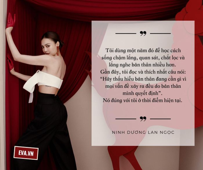 Nữ diễn viên cho biết mình điềm tĩnh hơn trước mọi việc thay vì hành động theo cảm tính như trước.