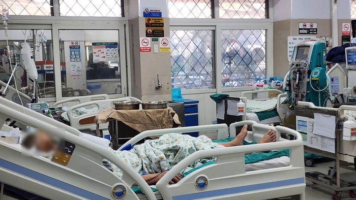 Tại khu hồi sức A9, 60% bệnh nhân điều trị là các ca xuất huyết tiêu hóa, viêm tụy... do sử dụng nhiều rượu, bia.
