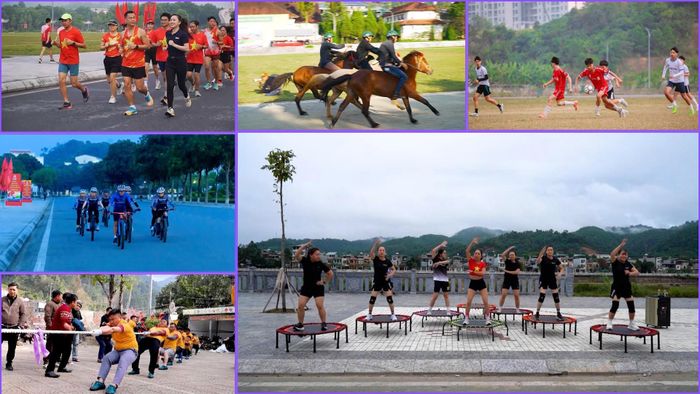  Thể thao quần chúng lan tỏa mạnh mẽ. 