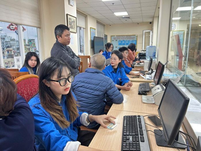 Tinh thần “Thanh niên số - Hành chính số” lan tỏa từ những việc làm cụ thể, thiết thực. Ảnh: PV