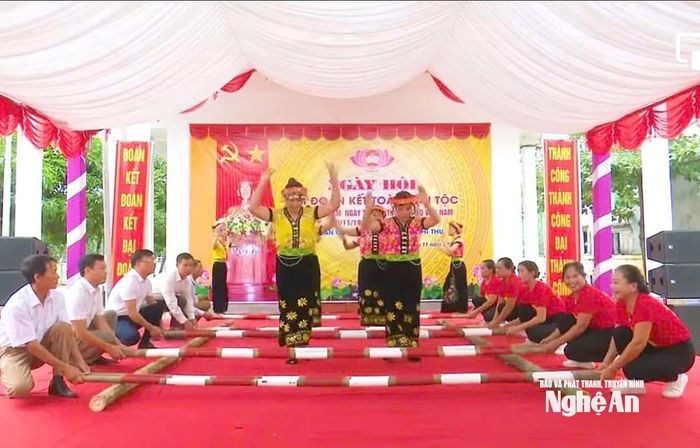 Nhờ sự nêu gương, định hướng của chi bộ Đảng, các hoạt động của khối Nghi Thu 1 luôn sôi nổi, chỉn chu. Ảnh: CSCC