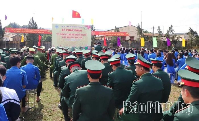 Bộ Tư lệnh BĐBP phát động “Tết trồng cây đời đời nhớ ơn Bác Hồ” năm 2026.