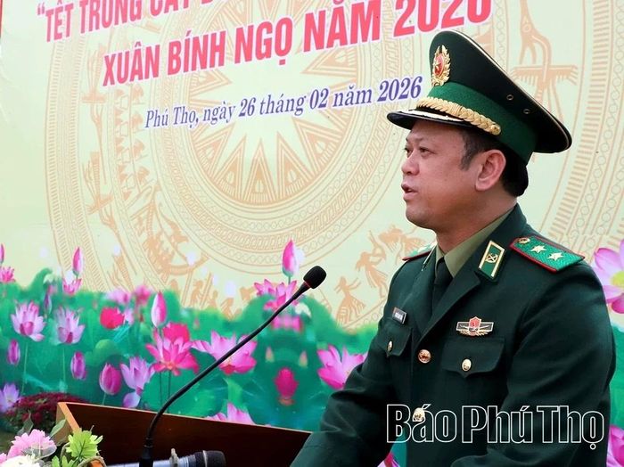 Trung tướng Nguyễn Anh Tuấn - Bí thư Đảng ủy, Chính ủy BĐBP phát động “Tết trồng cây đời đời nhớ ơn Bác Hồ” năm 2026 trong toàn lực lượng BĐBP.