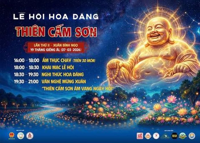 Lịch trình chính thức của sự kiện