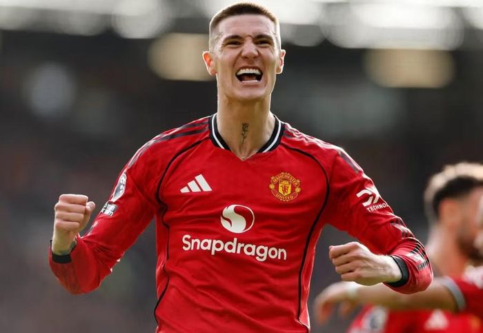 Benjamin Sesko đã mang về chiến thắng cho Man Utd ở vòng 28 Ngoại hạng Anh tối 1/3.