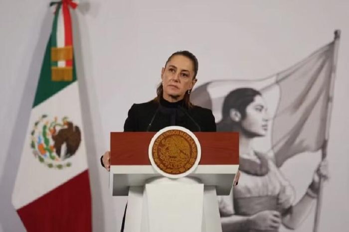Tổng thống Mexico Claudia Sheinbaum phát biểu hôm 23/2 tại thủ đô Mexico City về chiến dịch tiêu diệt trùm ma túy El Mencho.