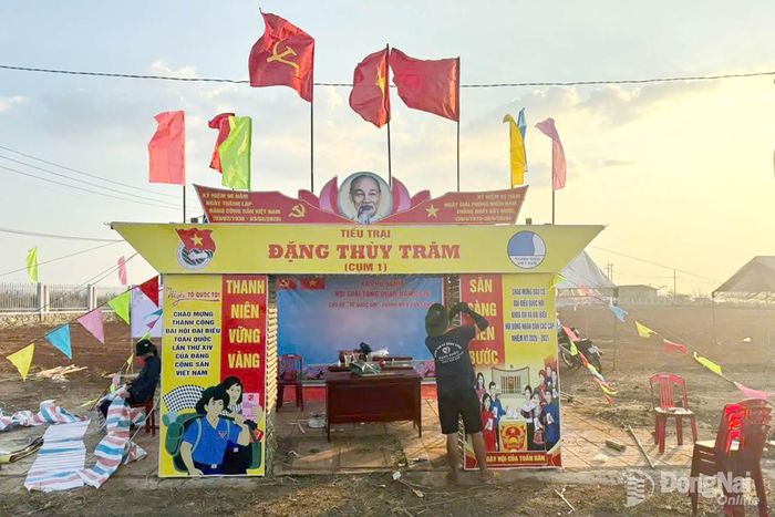 Hội trại tòng quân xã Phú Nghĩa năm 2026. Ảnh: Quang Minh