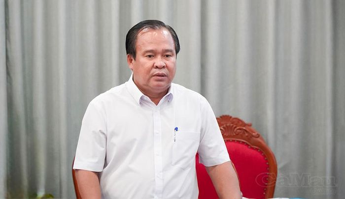 Phó Chủ tịch UBND tỉnh Nguyễn Minh Luân mong muốn Bộ Y tế quan tâm, chỉ đạo ngành y tế tỉnh đẩy nhanh tiến trình chuyển đổi số.