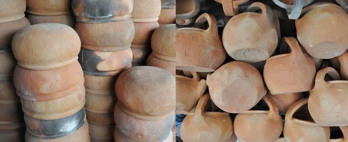 Một số sản phẩm của làng gốm Quế An