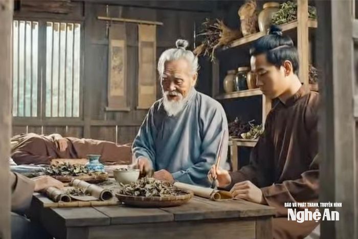 Một cảnh trong loạt seri phim mang tên "Hào Sâm Huyền Kỳ". Ảnh chụp màn hình.
