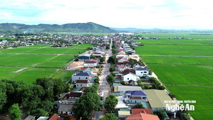 Một góc xã Quan Thành hôm nay. Ảnh: X.H