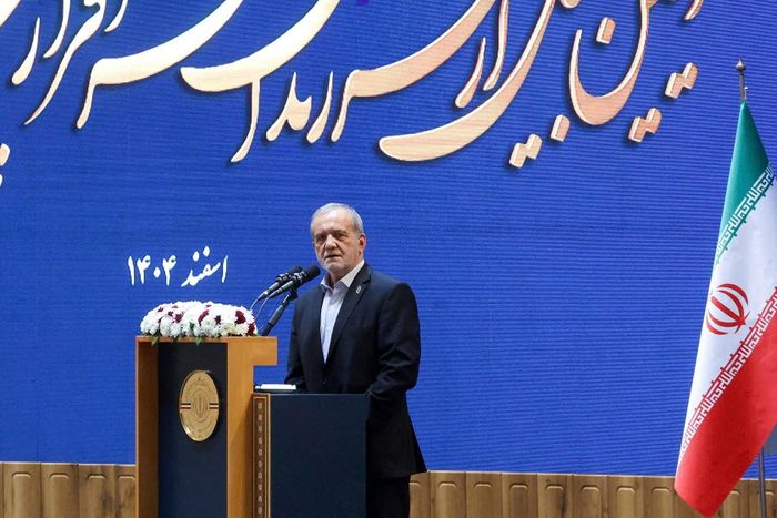  Tổng thống Iran Masoud Pezeshkian. Ảnh: Reuters.