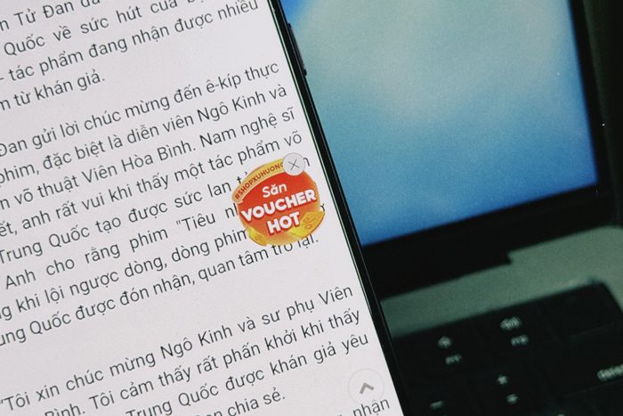 Dạng quảng cáo với nút tắt giả vẫn còn tồn tại. Ảnh: Xuân Sang.