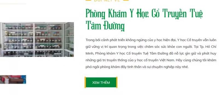Công ty TNHH Y học Cổ truyền Tuệ Tâm Đường (135 Đường số 7, phường An Lạc) bị tước giấy phép hoạt động và chứng chỉ hành nghề 3 tháng.