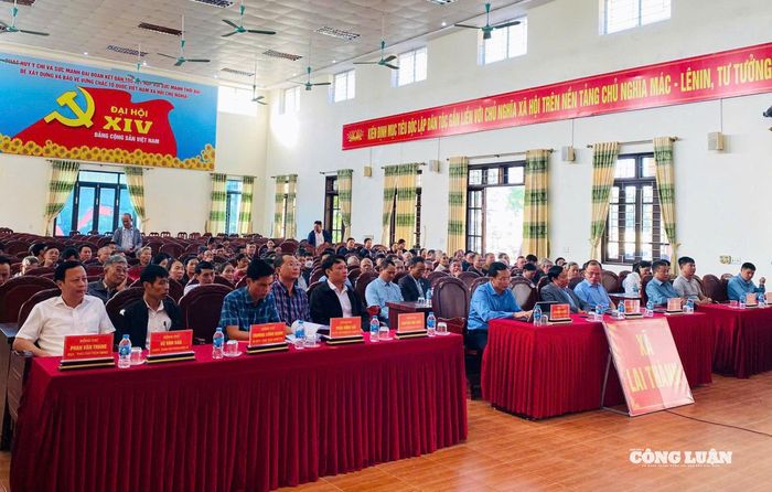 Xã Lai Thành tập trung cao độ chuẩn bị cho bầu cử.