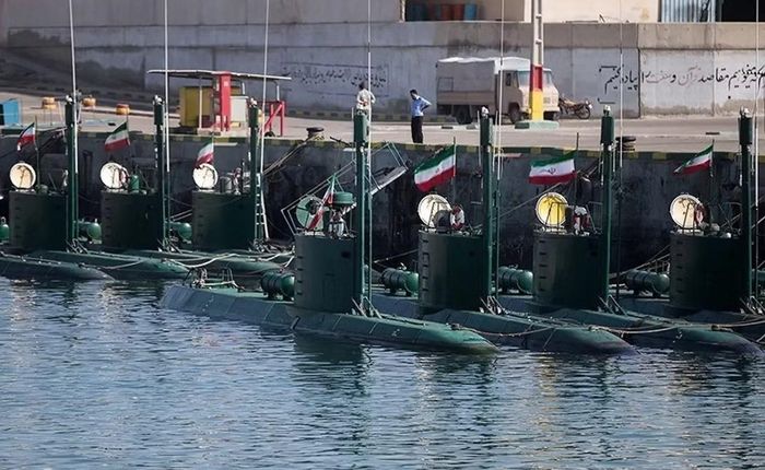 Iran có một lực lượng tàu ngầm đáng gờm. Ảnh: Topwar.ru.