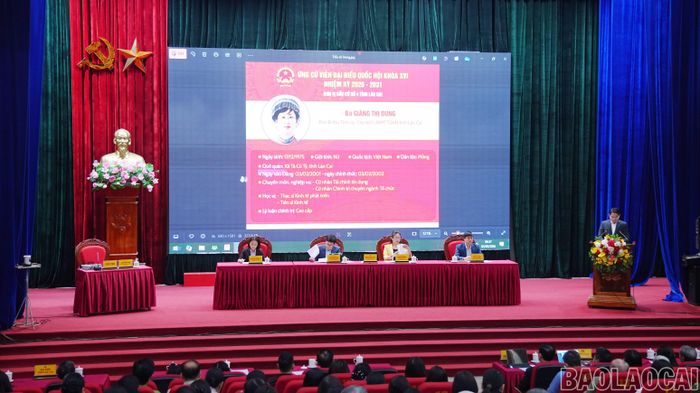 Hội nghị tiếp xúc cử tri, vận động bầu cử đối với người ứng cử đại biểu Quốc hội khóa XVI nhiệm kỳ 2026 - 2031 (đơn vị bầu cử số 4).