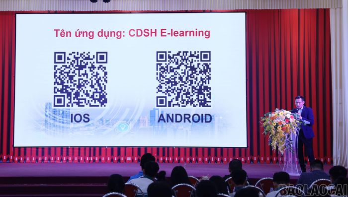  Giới thiệu ứng dụng “CDSH E-learning” tới đoàn viên, thanh niên. 