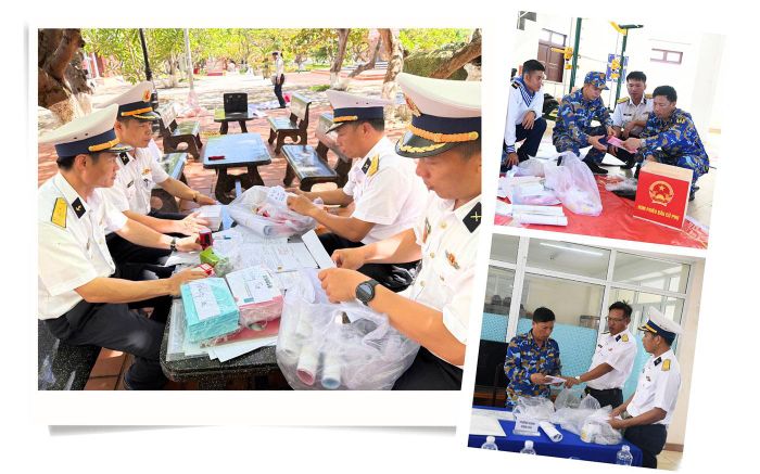 Hướng dẫn trang trí khu vực bầu cử và nơi niêm yết danh sách đại biểu ứng cử.