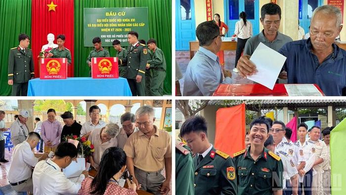 Không khí Ngày hội toàn dân tại đặc khu Phú Quý.