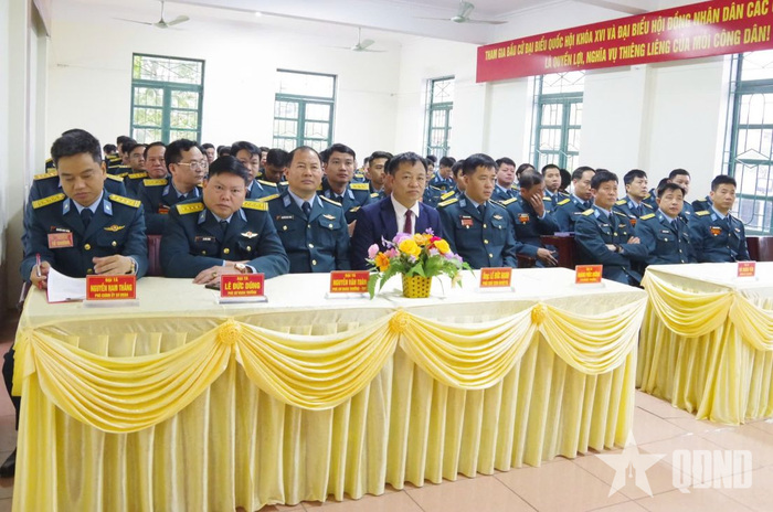 Quang cảnh lễ khai mạc bầu cử tại Sư đoàn 365.