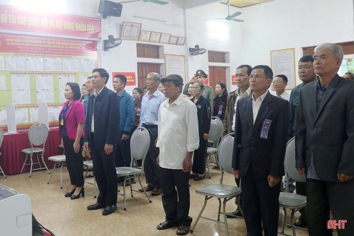 Lễ khai mạc tại thôn K130.