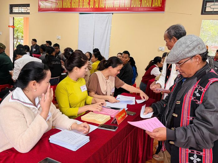 Không khí bầu cử sôi nổi tại các xã miền núi tỉnh Quảng Trị