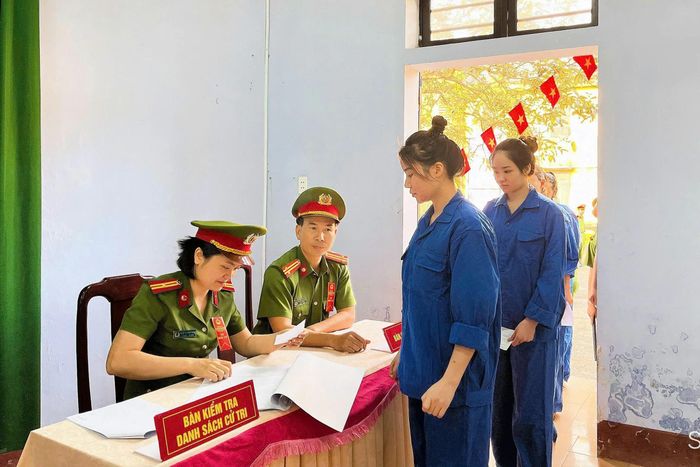 TP. Huế có gần 600 người đang bị tạm giữ, tạm giam tham gia bầu cử