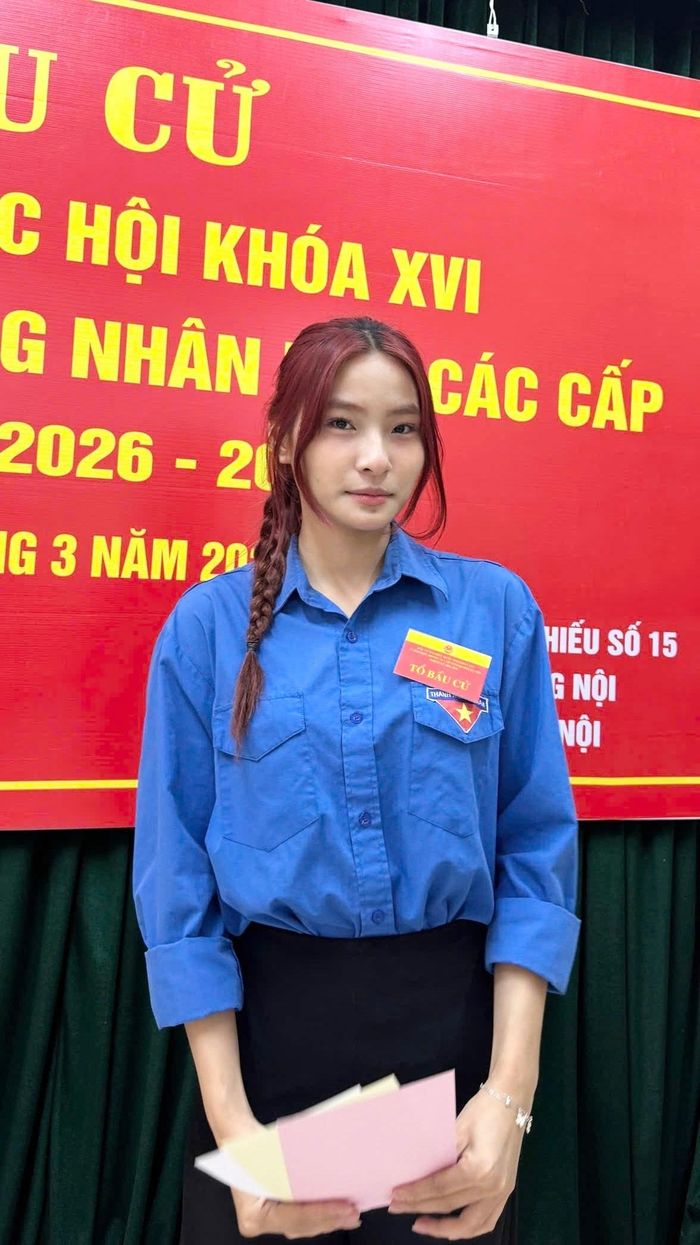 Trải nghiệm bỏ phiếu lần đầu tiên ý nghĩa của Minh Huyền.