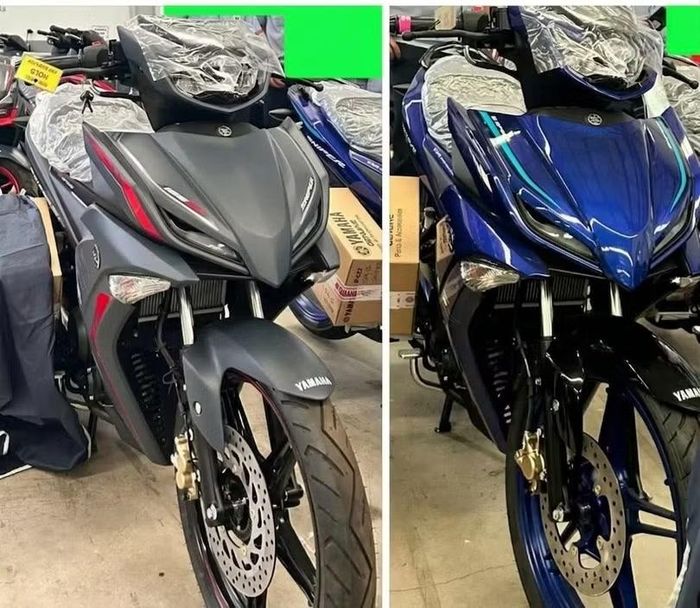 Phần đầu xe của Yamaha Exciter đời mới lấy cảm hứng từ các thế hệ xe trong quá khứ như Exciter 135 hay Exciter 150. Ảnh: MXH.