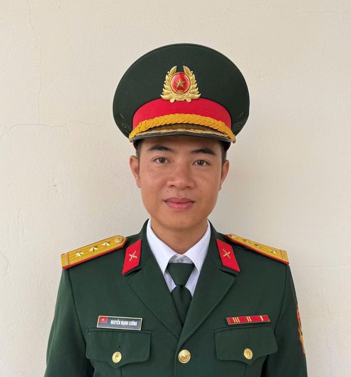 Thượng úy Nguyễn Mạnh Cường.