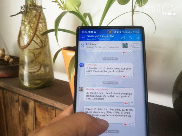 Các nhóm Zalo cộng đồng được các địa phương tạo lập, tuyên truyền những quy định liên quan đến cuộc bầu cử.