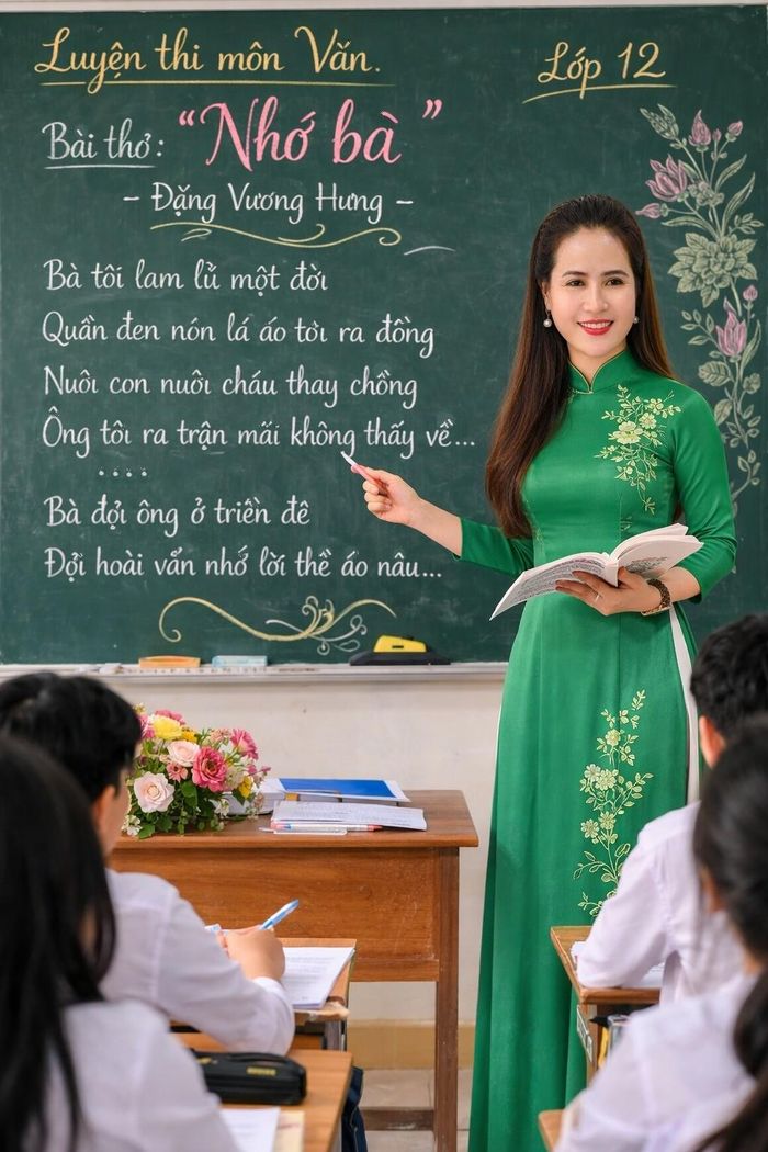 Nhà giáo, nghệ sĩ Bùi Thị Minh Loan (ảnh do nhân vật cung cấp). 