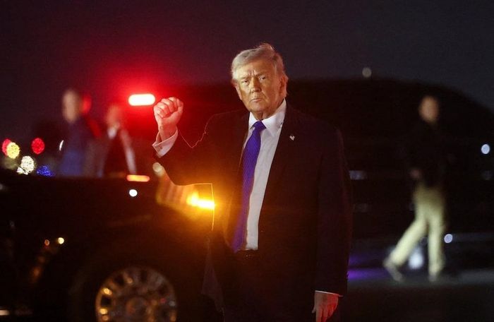  Tổng thống Trump tuyên bố Mỹ đã đạt được thành công quân sự quyết định tại Iran. Ảnh: Reuters