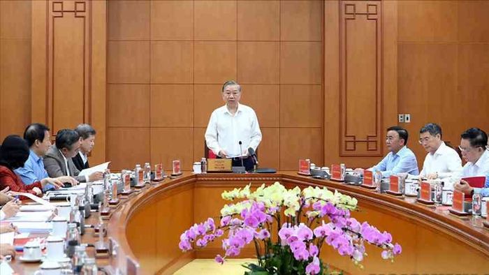  Toàn cảnh cuộc họp. Ảnh: BAN NỘI CHÍNH TRUNG ƯƠNG 