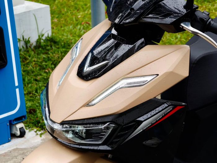 Đầu xe của Viper gợi nhớ đến Honda Air Blade hay Vario. Ảnh: Hữu Long.