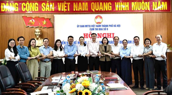 Hội nghị thể hiện sự thống nhất cao với hoạt động chung của Cụm thi đua số 9. Ảnh: Thanh Hằng