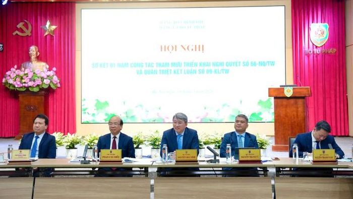  Hội nghị sơ kết 1 năm triển khai Nghị quyết số 66-NQ/TW và quán triệt Kết luận số 09-KL/TW. (Ảnh: TL) 
