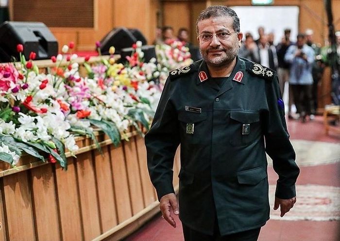 Ông Gholamreza Soleimani - chỉ huy lực lượng dân quân Basij. Ảnh: Tasnim.