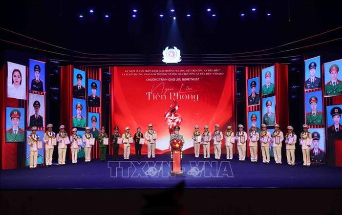 Đại tướng Lương Tam Quang, Bộ trưởng Bộ Công an phát biểu. Ảnh: Phạm Kiên/TTXVN