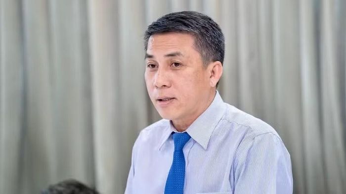 Bác sĩ chuyên khoa II Phạm Thanh Việt, Phó Giám đốc phụ trách Quản lý điều hành Bệnh viện Chợ Rẫy phát biểu.